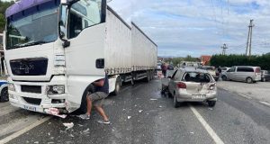 Aksident në aksin Lezhë–Shkodër, një person i lënduar