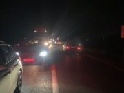 Pamje nga aksidenti i rende ne rrugen Lezhe-Shkoder