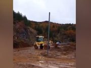Shembje gurësh dhe dherash bllokon rrugën Pukë – Fushë Arrëz