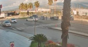 Pamje ekskluzive nga atentati mafioz pranë aeroportit “Nënë Tereza”