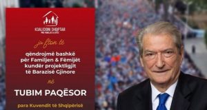 Protestë kundër ligjit anti-familje përpara Kuvendit, Berisha thirrje për pjesëmarrje: Familja na thërret!