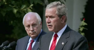 Ishte zv/President gjatë udhëheqjes së tij, George W. Bush reagon për ndarjen nga jeta të Dick Cheney