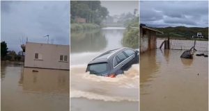 Reshjet e dendura të shiut, rreth 50 banesa të bllokuara nga uji në Durrës!
