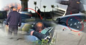 Pamje të rënda nga atentati në Rinas ku mbeti i vrarë Gilberto Dani