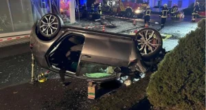 EMRAT/ Tentuan t’i ikin policisë, aksidentohen 3 shqiptarë në Gjermani, dy në gjendje të rëndë