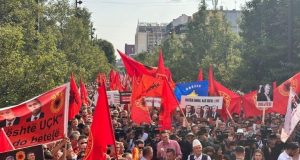 Nesër protestë në Shkup në mbështetje të ish-krerëve të UÇK-së që po gjykohen në Hagë