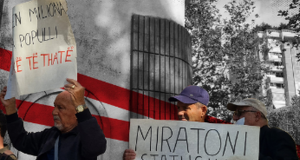 Minatorët në Protestë përpara Kryeministrisë: “Të Dëgjohet Zëri Ynë”