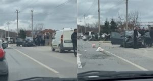 Aksident i rëndë në rrugën Korçë-Maliq, disa persona të plagosur
