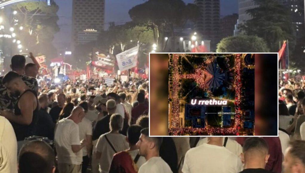 kryeministria protesta