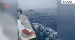 Shpëtohen 11 emigrantë pranë Sazanit, rrezikuan mbytjen me një gomone të vogël