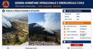 Zjarret në Shqipëri/ 24 vatra në 24 orë, 7 mbeten ende aktive