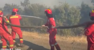 Zjarret në Shqipëri/ Përmirësohet situata, 4 vatra aktive dhe 6 nën mbikëqyrje