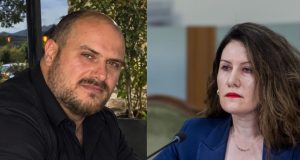 Dyshimet/ A lëvizte Vlora Hyseni e Jurgen Kole me makinën e SHISH-it me targa të SPAK?!
