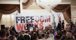 Berisha me shqiptarët në SHBA: “Diaspora është fati i bardhë i kombit shqiptar”