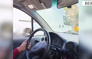 BERAT/ Me makinë mbi trotuar dhe e filmonte për TikTok, gjobitet 60 mijë lekë dhe humbet lejen