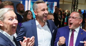 AfD-ja e ekstremit të djathtë në Gjermani feston fitoren e madhe në lindje, por nuk arrin shumicën