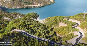 Rama publikon rrugën e transformuar të Komanit: Një peizazh spektakolar