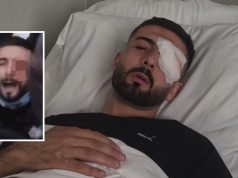 Erjon Vishkulli mbërrin në Itali, protestuesi i plagosur në sy do t’i nënshtrohet një tjetër operacioni
