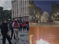 “Artileria” e re në protestë! Makinat e ardhura nga Turqia nisin spërkatjen me ujë