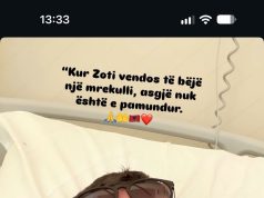 “Kur Zoti bën mrekulli”, Erjon Vishkulli ndan pamjet nga spitali në Itali pas operacionit që i shpëtoi syrin