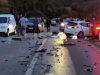 Aksident zinxhir në rrugën Prishtinë-Gjilan, disa të lënduar, makinat pësojnë dëme të rënda