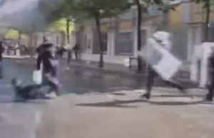 VIDEOT E DHUNËS NË PROTESTË/ Pezullohen 2 policë në Tiranë, nis hetimi disiplinor