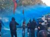 Policia përdor ujin blu në protestë, për të identifikuar protestuesit më vonë